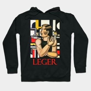 The Mechanic by Fernand Leger Hoodie